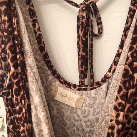 NWT ALTARD STATE CHEETAH DRESS - Picture 2 of 3